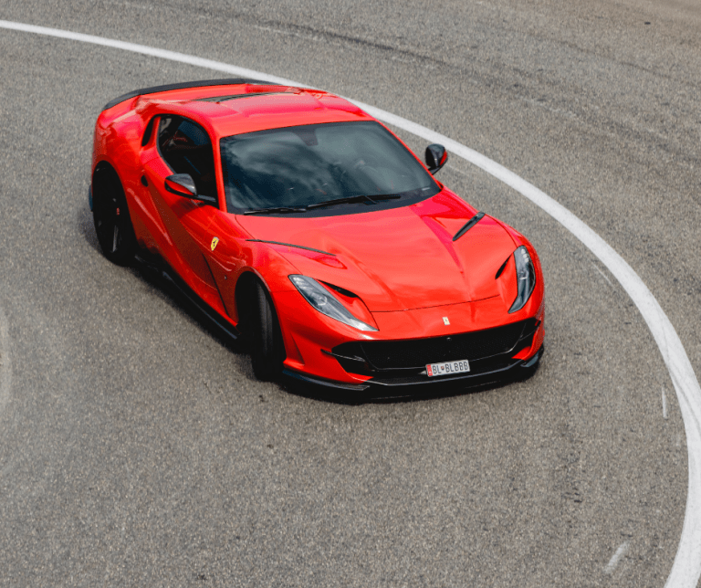 ferrari car repair red